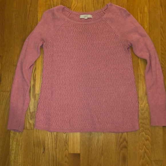 LOFT Sweaters - LOFT pink sweater